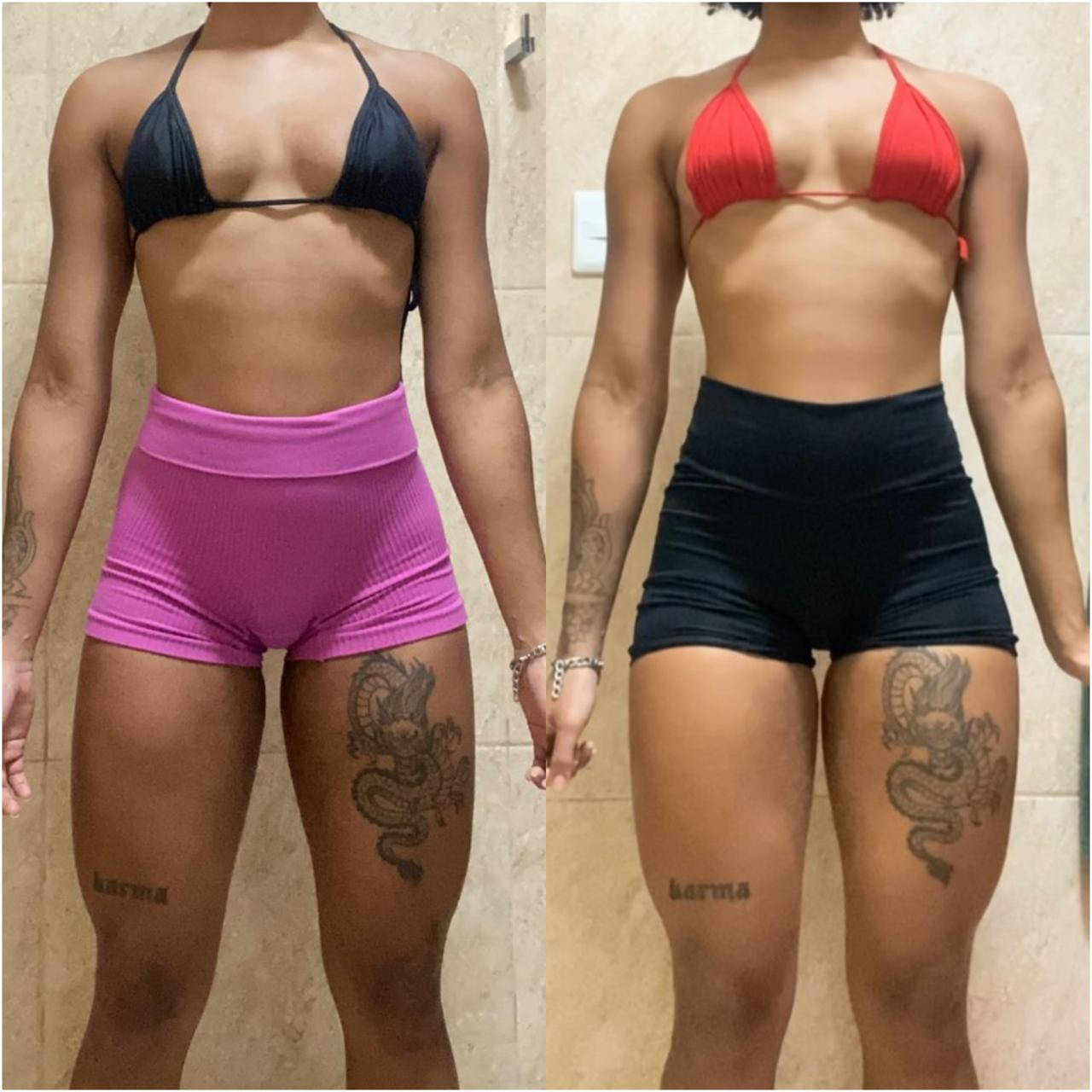 Resultado antes e depois de aluna DFTEAM, foto 19