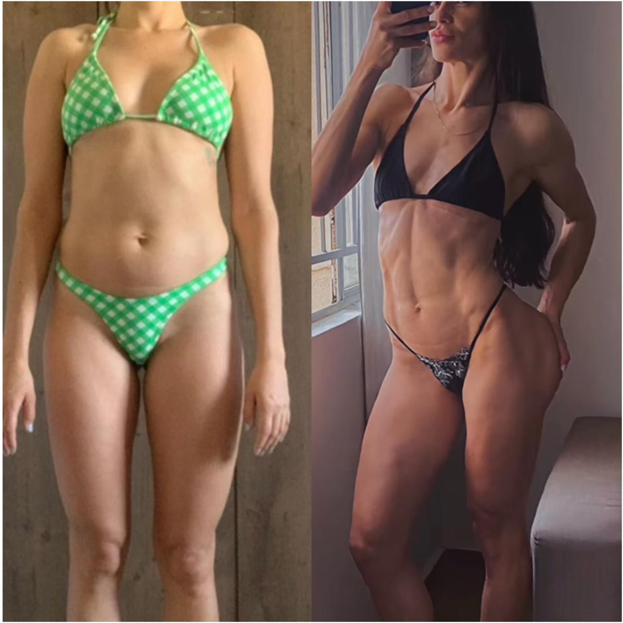 Resultado antes e depois de aluna DFTEAM, foto 20
