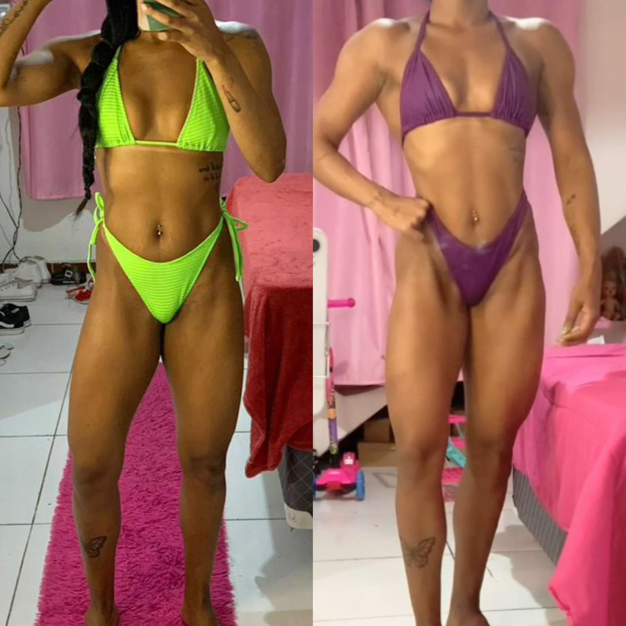 Resultado antes e depois de aluna DFTEAM, foto 11