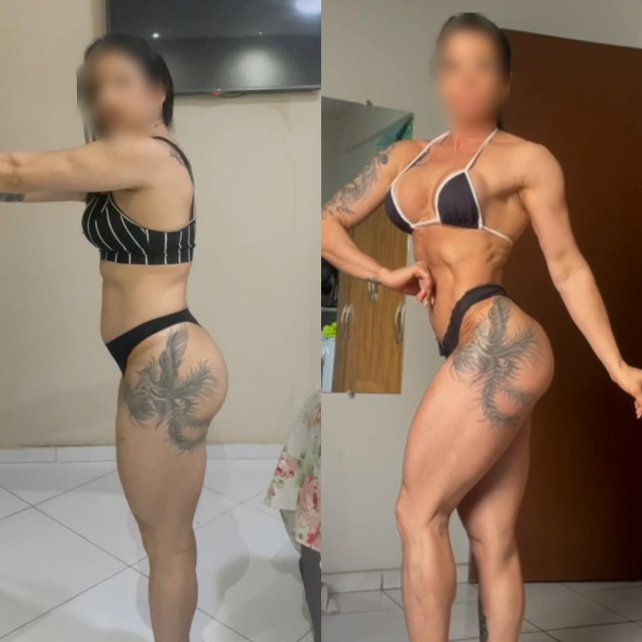 Resultado antes e depois de aluna DFTEAM, foto 23