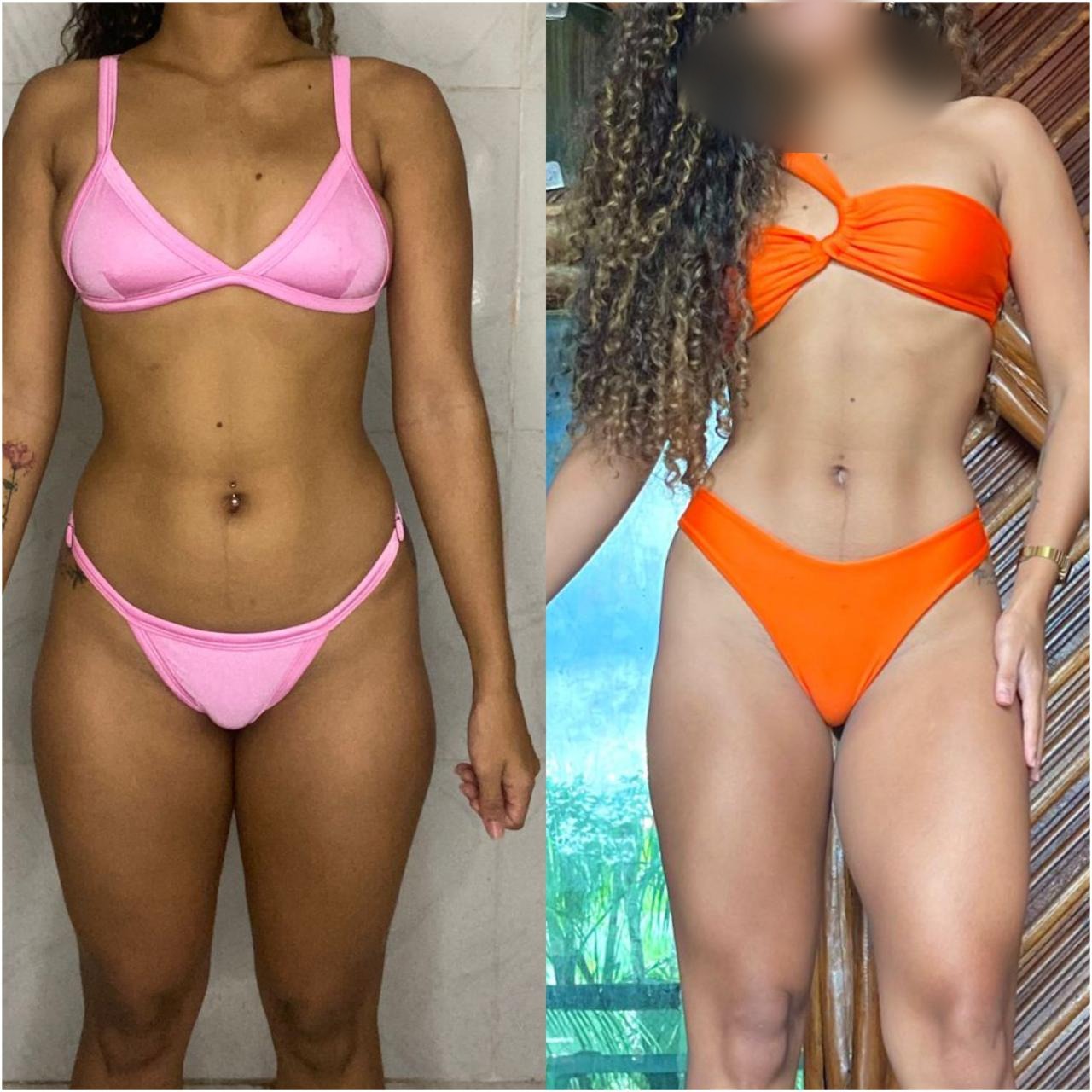 Resultado antes e depois de aluna DFTEAM, foto 10
