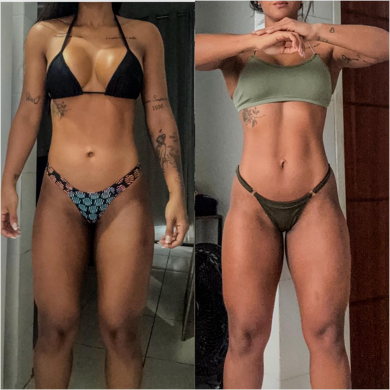 Resultado antes e depois de aluna DFTEAM, foto 27