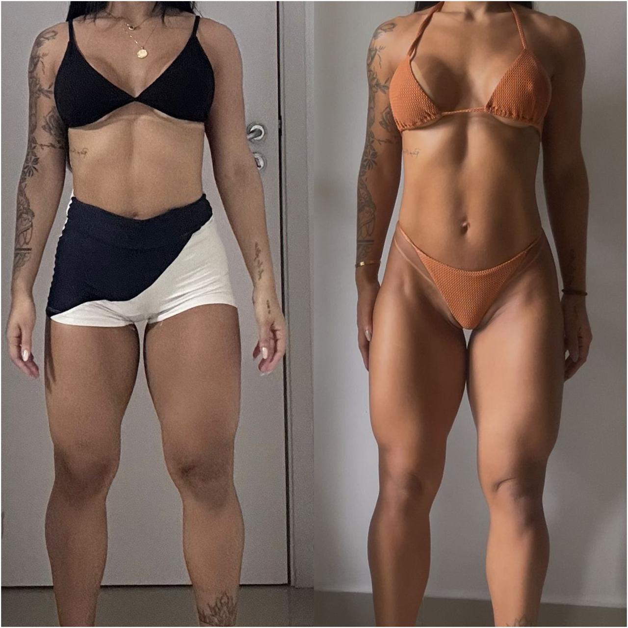Resultado antes e depois de aluna DFTEAM, foto 12