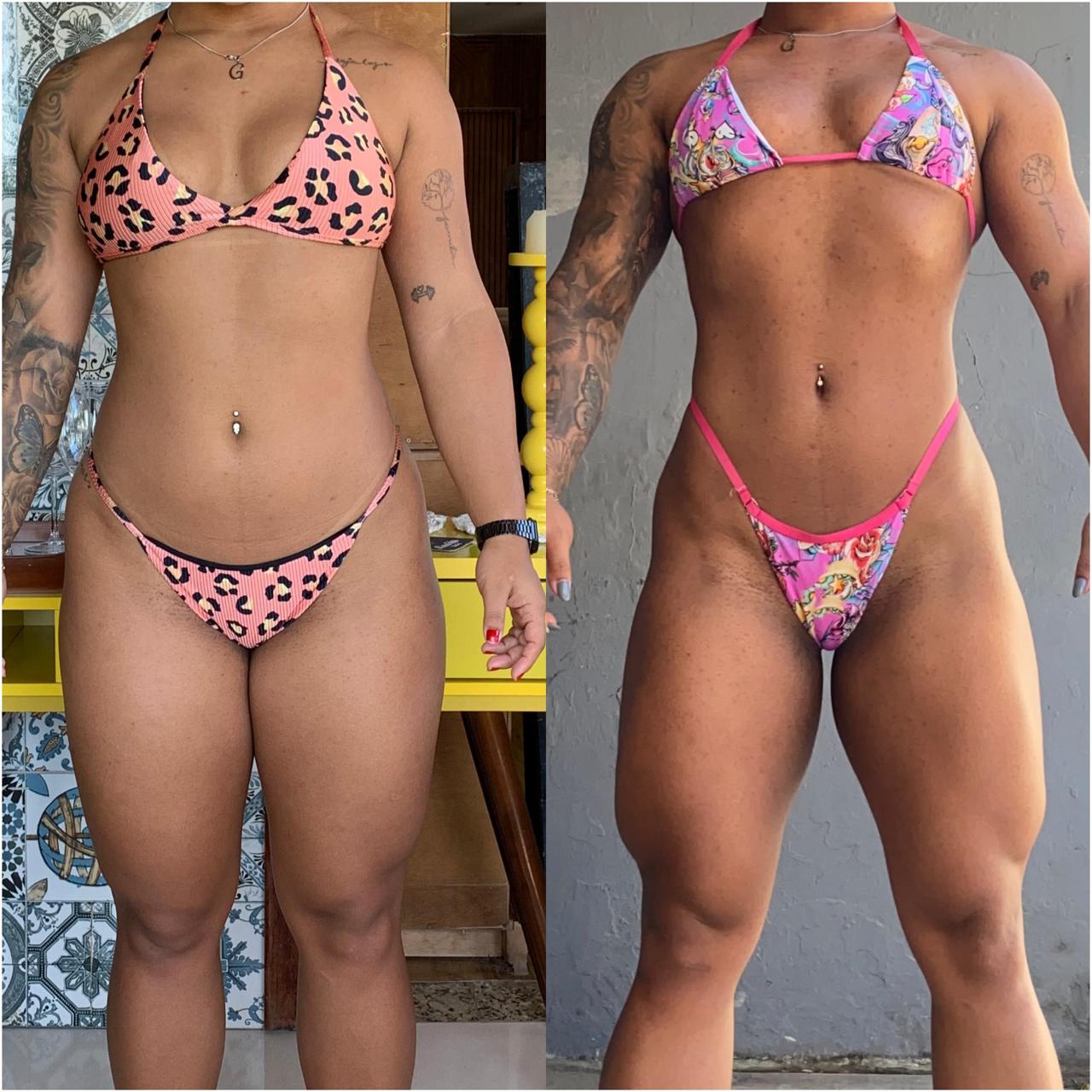 Resultado antes e depois de aluna DFTEAM, foto 5