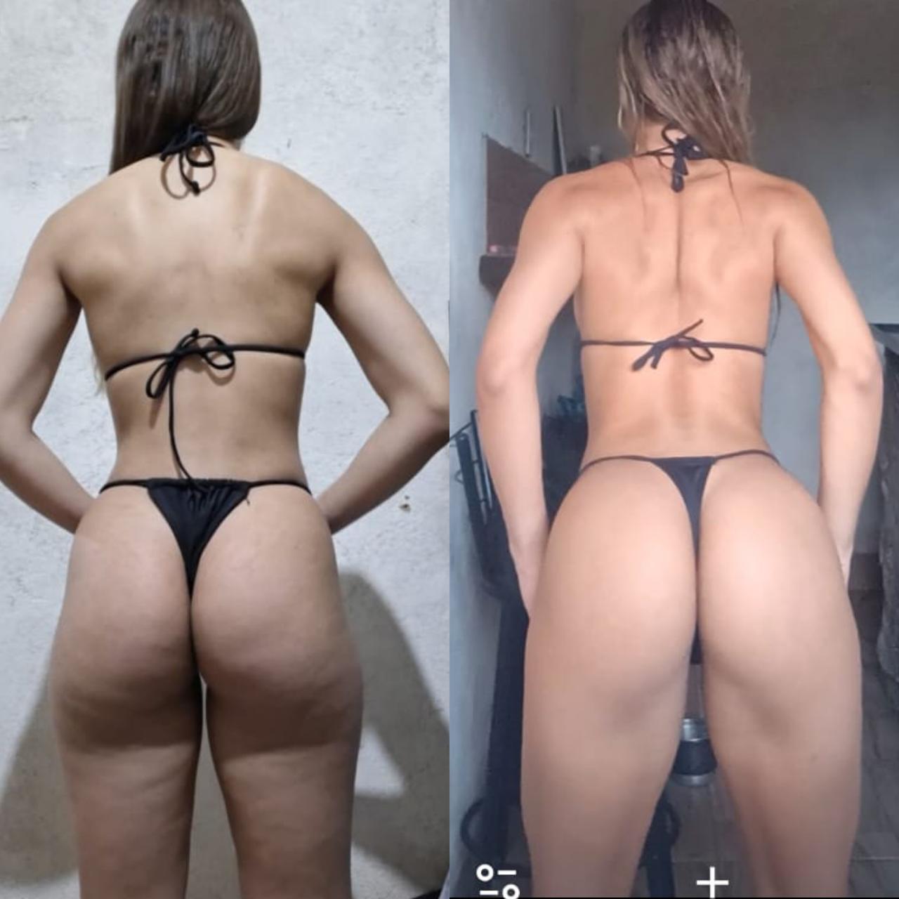 Resultado antes e depois de aluna DFTEAM, foto 29